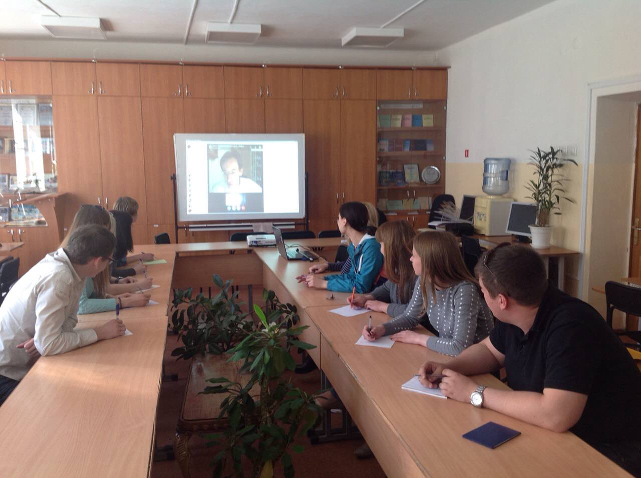 Экзамен в режиме онлайн принят профессором из Минска
